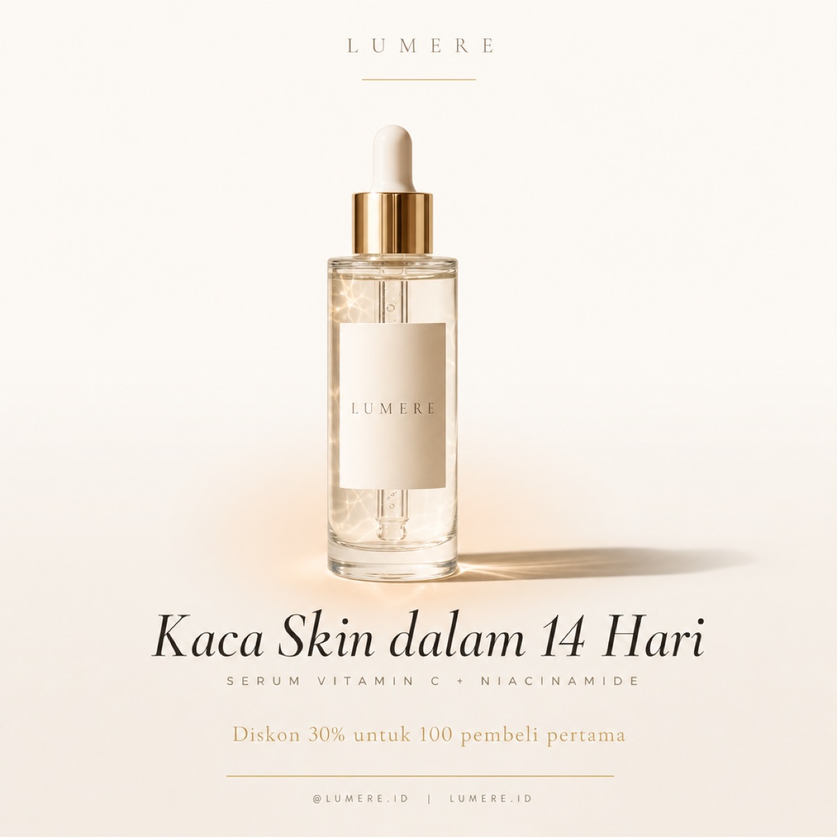 Desain promo skincare