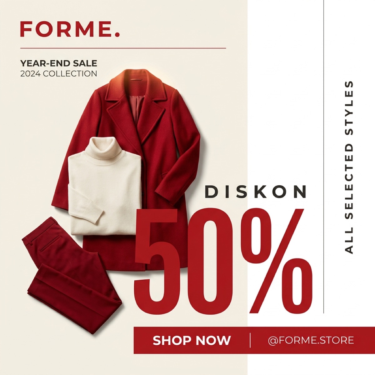 Desain promo fashion